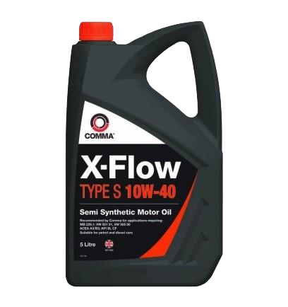 Моторное масло Comma X-Flow Type S 10W-40, 5л
